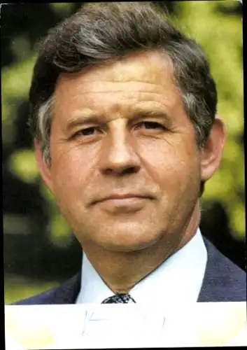 Foto Portrait Kurt Biedenkopf, Ministerpräsident Sachsen