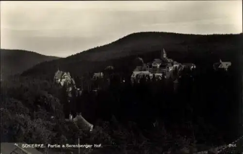 Ak Schierke Wernigerode im Harz, Barenberger Hof