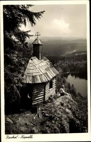 Ak Frauenau im Bayerischer Wald, Rachel, Kapelle