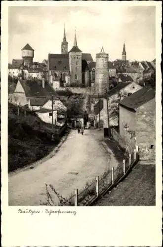 Ak Bautzen in der Oberlausitz, Scharfenweg