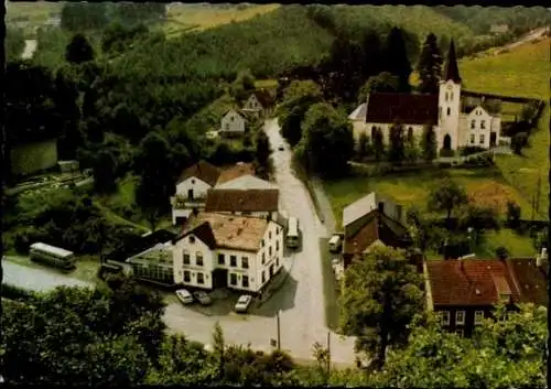 Ak Oberrahmede Lüdenscheid im Märkischen Kreis, Haus Hüttebräucker, Evangelisches Vereinshaus