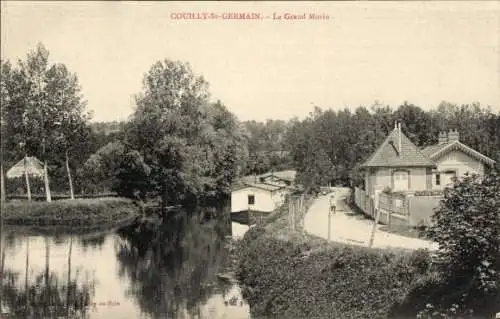 Ak Saint Germain les Couilly Seine et Marne, Le Grand Morin