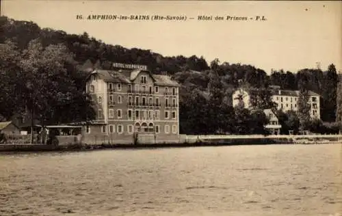 Ak Amphion les Bains Haute Savoie, Hotel des Princes