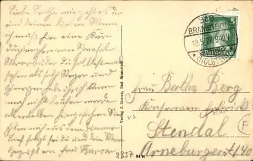 Ak Bad Bramstedt in Holstein, Roland