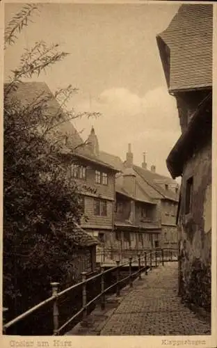 Ak Goslar am Harz, Klapperhagen