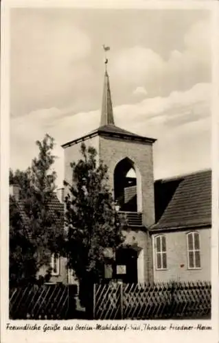 Ak Berlin Marzahn Mahlsdorf Süd, Theodor-Fliedner-Heim