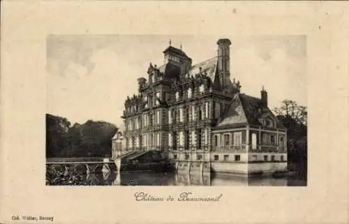 Ak Beaumesnil Eure, Chateau