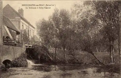 Ak Neufchâtel en Bray Seine Maritime, La Bethune a Saint-Vincent