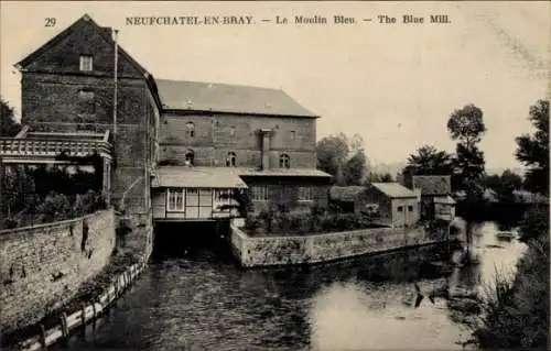 Ak Neufchâtel en Bray Seine Maritime, Le Moulin bleu