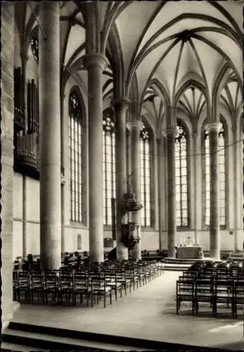 Ak Heidelberg am Neckar, Heiliggeist-Kirche, Innenraum