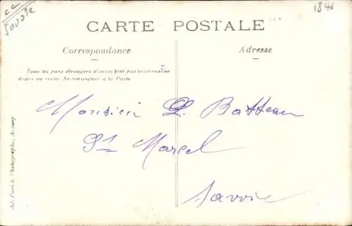 Foto Ak Mann mit einem Fahrrad, Portrait