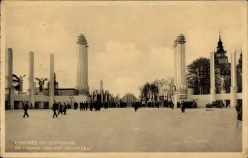 Ak Brüssel Brüssel, Ausstellung 1935, Hundertjahrfeier