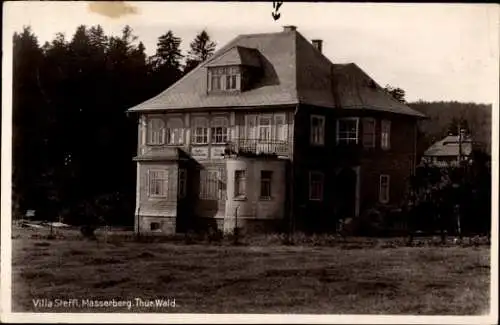 Ak Masserberg Thür. Wald, Villa Steffi, Nebenhaus v. Hotel Waldfrieden