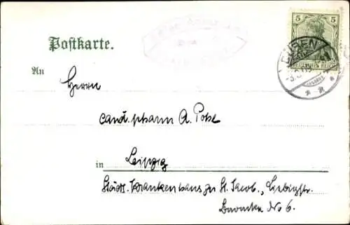 Ak Bad Düben an der Mulde Sachsen, Marktplatz, Apotheke