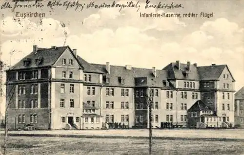 Ak Euskirchen in Nordrhein Westfalen, Infanterie Kaserne, rechter Flügel