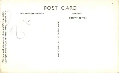 Ak South Bank London City, Panorama, Ausstellung 1951