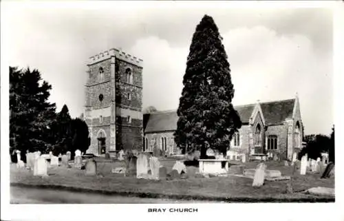 Ak Bray Berkshire England, Kirche