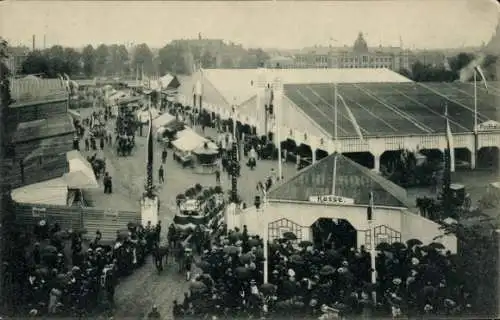 Ak Zwickau, XII. Sächsisches Bundeskegeln 1909, Festgelände, Eingang, Kasse