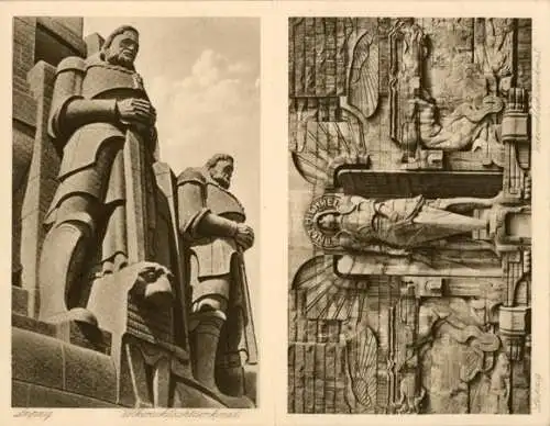 13 AK "Das Völkerschlachtdenkmal bei Leipzig"