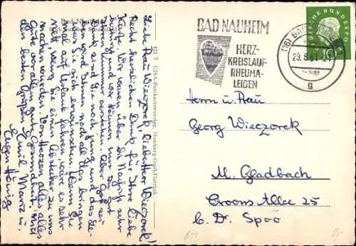 Ak Bad Nauheim in Hessen, Blick auf den Sprudelhof