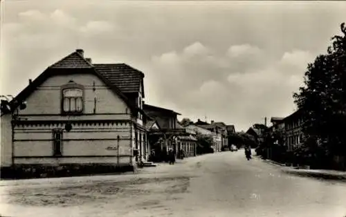 Ak Marnitz in Mecklenburg, Friedensstraße