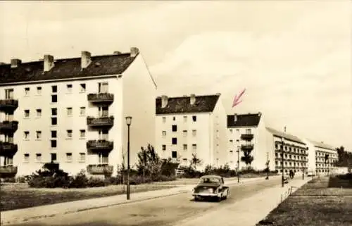 Ak Ludwigsfelde in Brandenburg, Erich Weinert Straße