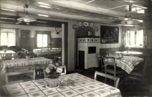 Ak Sohland an der Spree, Gasthaus Stadt Frankfurt, Innenansicht