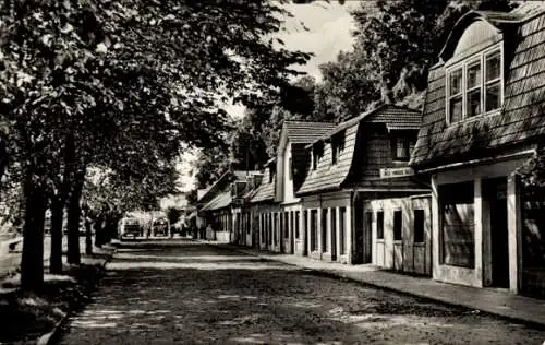 Ak Sassnitz auf Rügen, Promenade, HO Imbiss