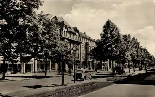 Ak Senftenberg in der Niederlausitz, Bahnhofstraße