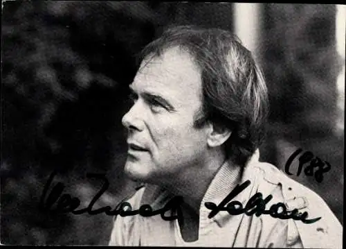 Ak Sänger Michael Heltau, Portrait, Autogramm