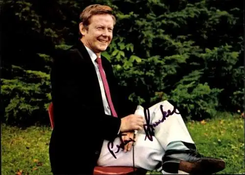 Ak Mann, Portrait, Autogramm