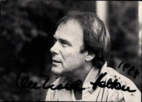 Ak Michael Heltau, Portrait, Autogramm