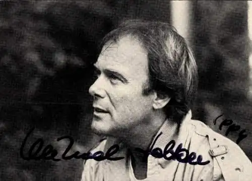 Ak Schauspieler und Sänger Michael Heltau, Autogramm