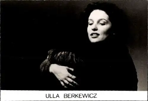 Ak Schauspielerin Ulla Berkewicz, Portrait, Autogramm