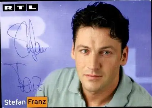 Ak Schauspieler Stefan Franz, Portrait, Autogramm