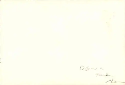 Foto Ak Oskar Prinz von Preußen, Portrait, Uniform, Orden, Autogramm
