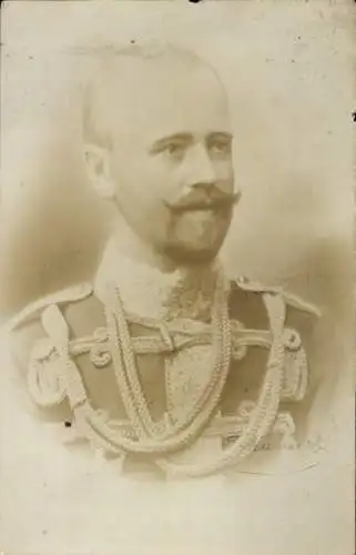 Foto Ak Fürst Christian Ernst zu Castell Rüdenhausen, Portrait, Uniform