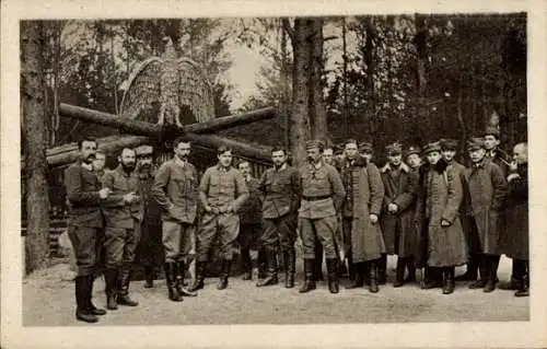 Ak Polen, Oberstenrat im Hauptquartier des 4. Inf. Rgt. der polnischen Legionen, I WK