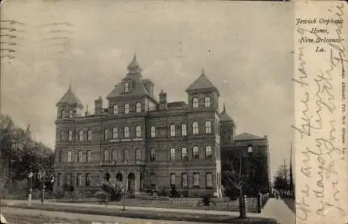 Judaika Ak New Orleans Louisiana USA, Jewish Orphans Home