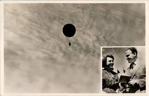 Ak Roosendaal Nordbrabant Niederlande, Balloncommandanten de Heer en Mevr. Boesman