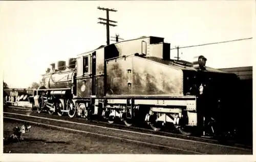 Foto Ak Neuseeländische Eisenbahn, Dampflok, 1932