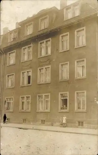 Foto Ak Dresden Pieschen, Coswigerstraße 9, Wohnhaus