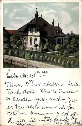 Ak Roda Stadtroda in Thüringen, Villa Adele