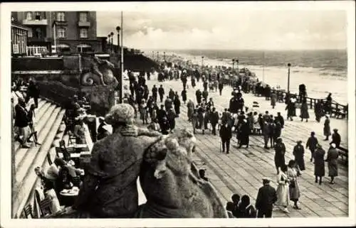 Ak Westerland auf Sylt, Strandpromenade