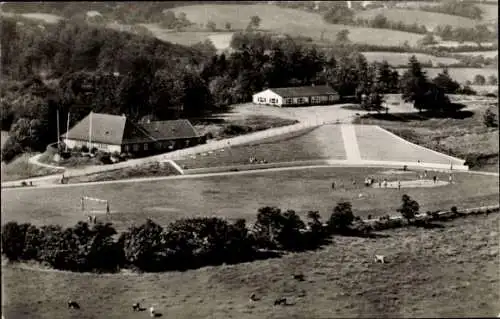 Ak Ascheffel im Kreis Eckernförde, Aschberg-Gaststätte, Panorama