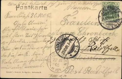 Ak Karlsruhe in Baden, Stephanskirche