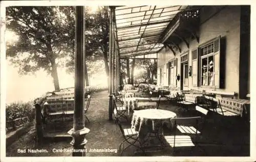 Ak Bad Nauheim in Hessen, Cafe Restaurant Johannisberg, Inh. Fritz Habicht