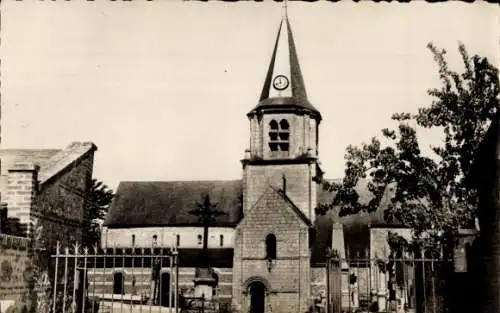 Ak Sainneville Seine-et-Marne, Kirche