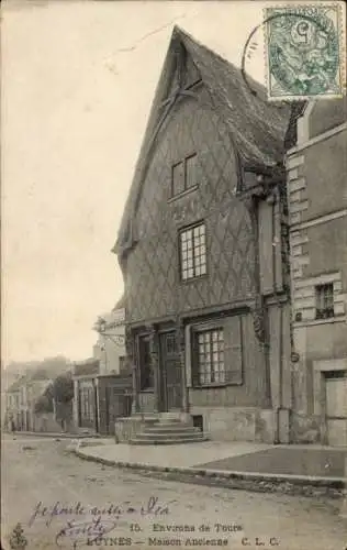 Ak Luynes Indre et Loire, Maison Ancienne