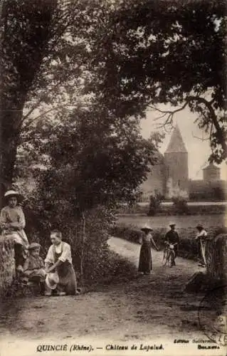 Ak Quincié Rhône, Chateau de Lapalud